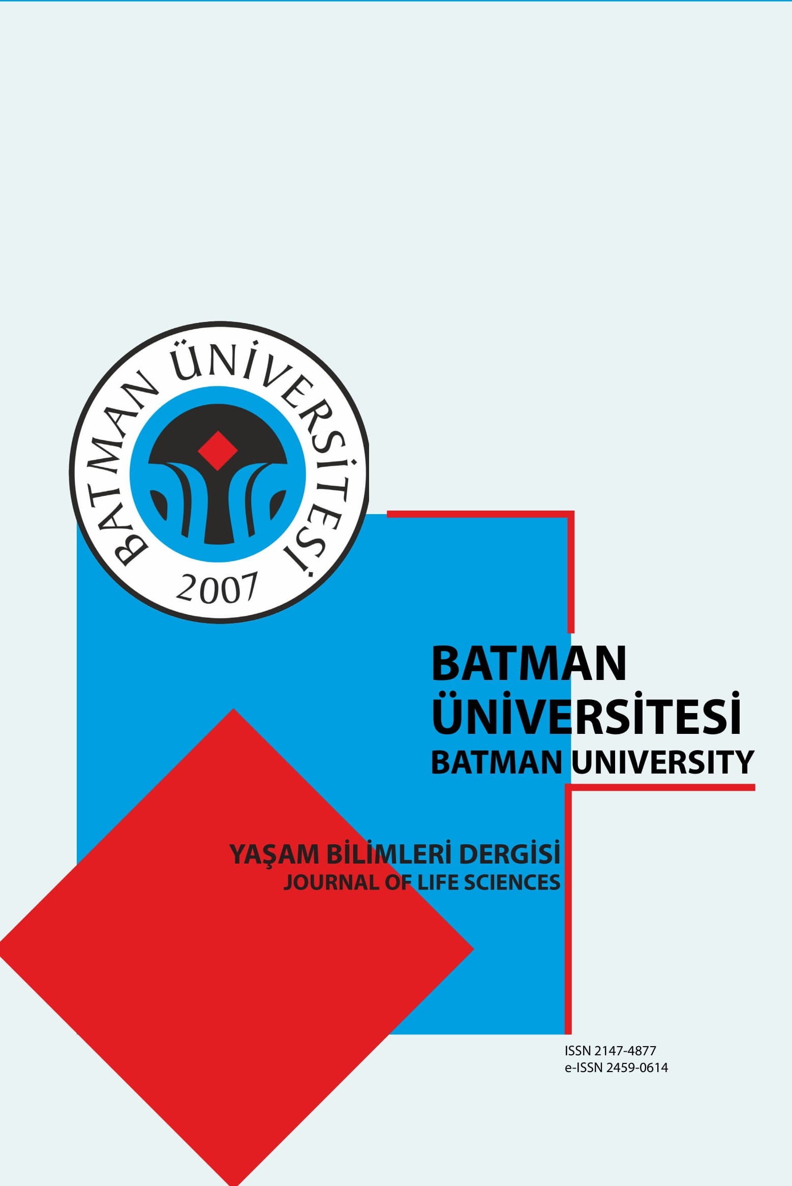 Batman Üniversitesi Yaşam Bilimleri Dergisi