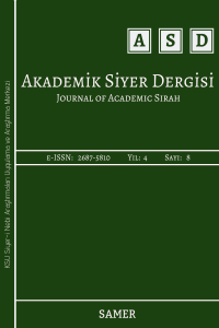 Akademik Siyer Dergisi Kapak resmi